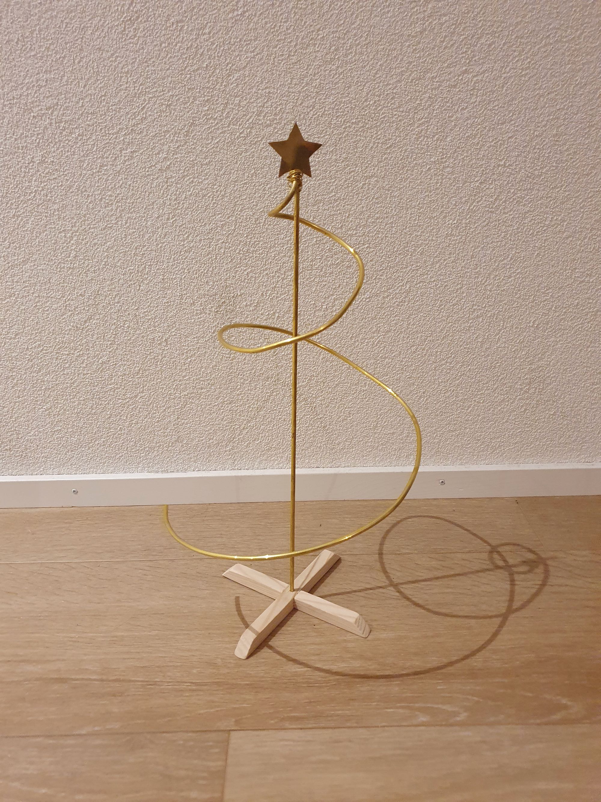 Weihnachtsbaum aus Messing